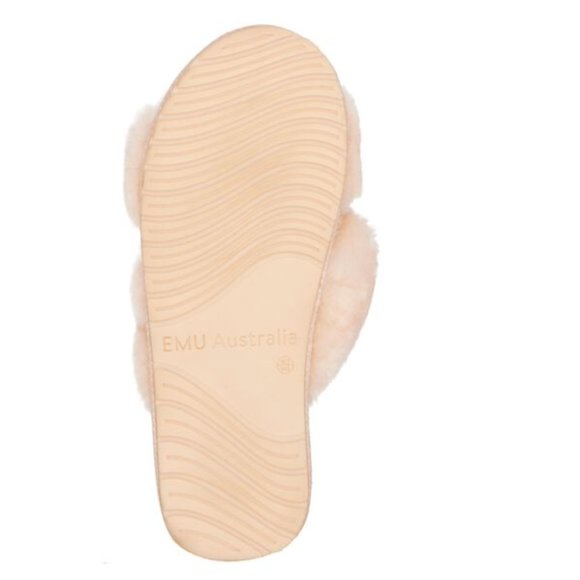 emu mayberry slipper in natural - Picture 6 of 7